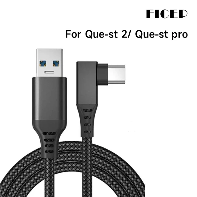 5Gbps Data Transfer Charging Cable USB3.2 Gen1 to Type-C for Oculus Quest 2  Link Cable VR Headset for Quest 3 PICO 4 Accessories - AliExpress