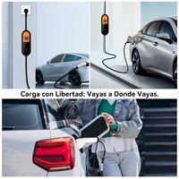 3.5KW Type2 Portable EV Charger 16A 1Phase EU Plug EVSE Charging 8A-10A-13A-16A Current Adjustable Electric Vehicle Charging - Image 6