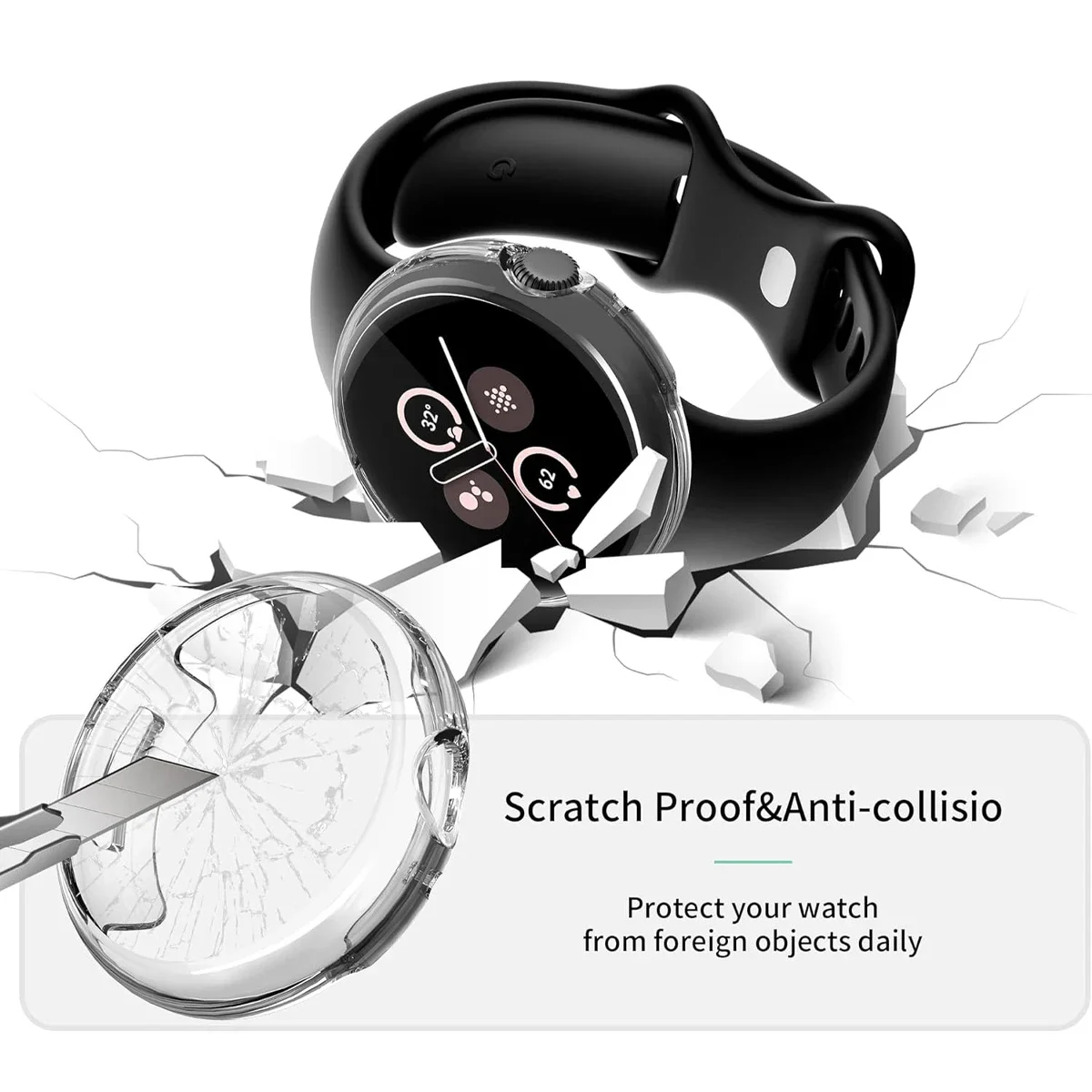 Full Coverage Soft TPU Protective Bumper Case