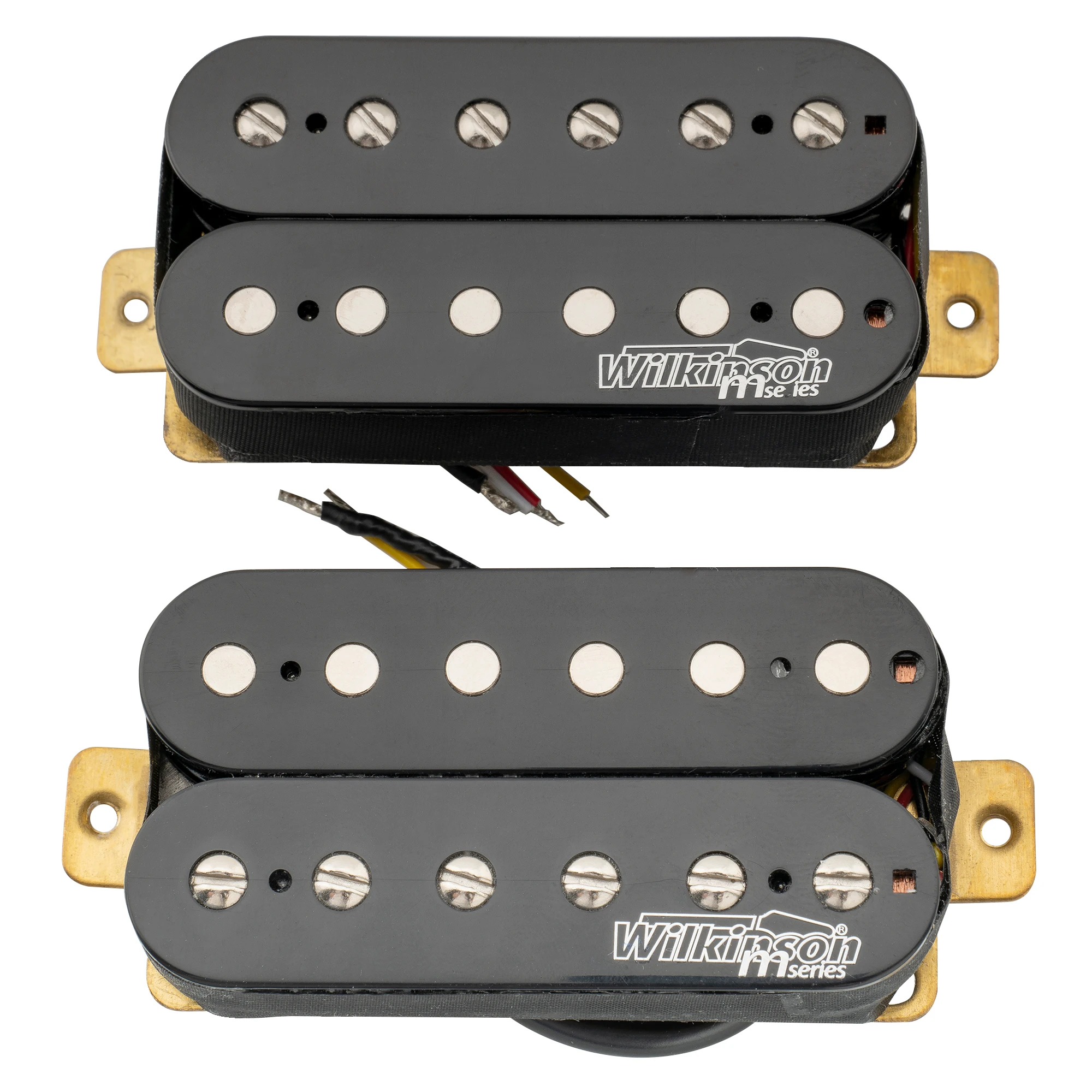Wilkinson M-Serie Vintage Tone Alnico 5, Overwound Open Style Humbucker Neck Bridge Pickup für E-Gitarre – Detail 13