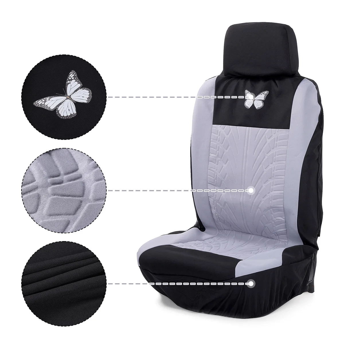 Universal Car Seat Covers Set Styling Protector