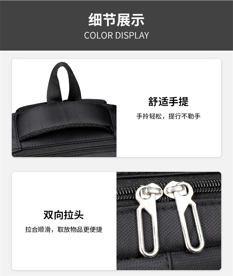 Durable Large Capacity Waterproof Backpack for Men and Women Multi-Functional Laptop Bag for School Travel Business and Daily