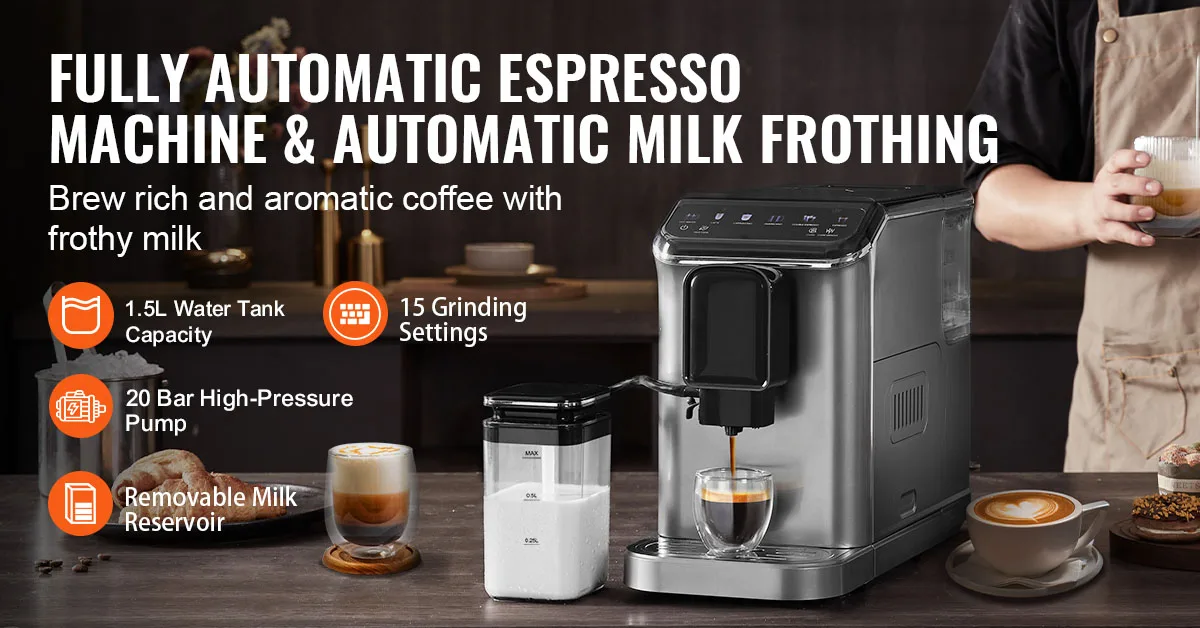 espresso machine lifestyle view