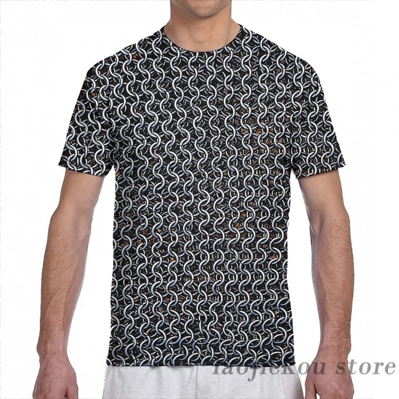 

Knight (Chainmail armor) men T-Shirt women all over print fashion girl t shirt boy tops tees Short Sleeve tshirts