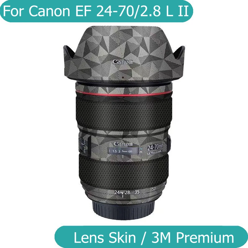 For Canon EF 24-70mm F2.8 L II USM Anti-Scratch Camera Lens Sticker Coat  Wrap Protective Film Body Protector Skin Cover