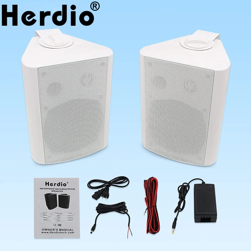 Bluetooth Speakers 5.25 Inches 300 Watts Indoor Outdoor System For Patio
