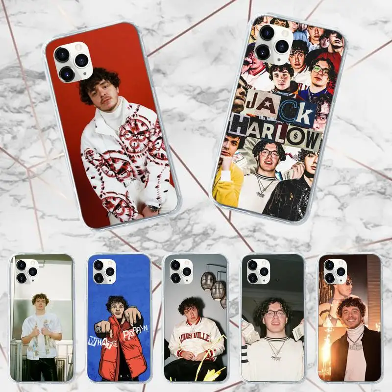 Jack Harlow Singer Phone Case Transparent Soft For Iphone 12 11 13 7 8