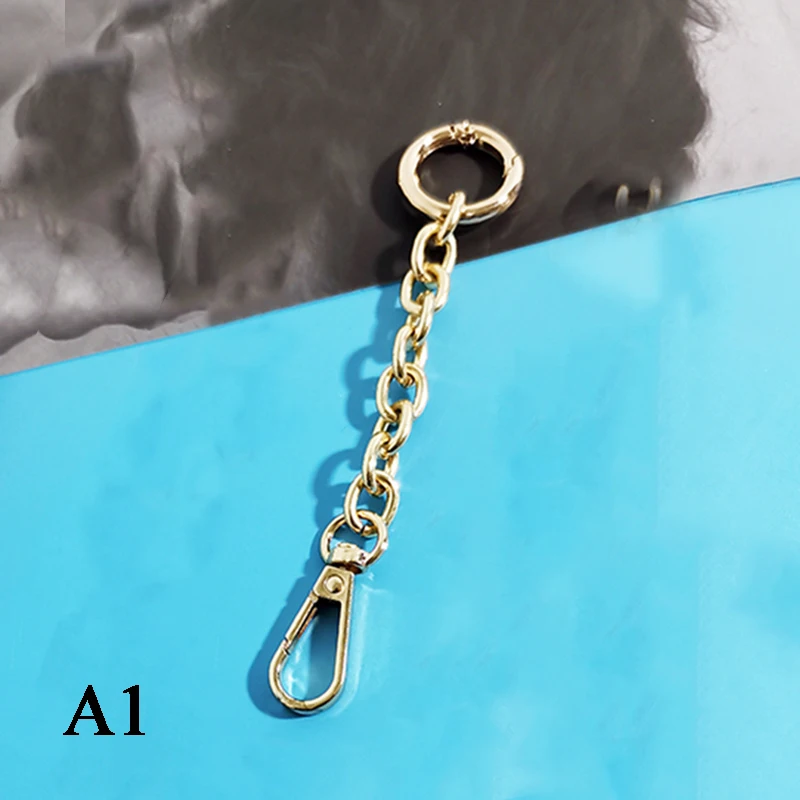 Louis Vuitton LV Key Charm Key Chain Bag Extender Gold Plated