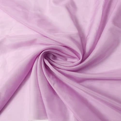 Luxurious Mulberry Silk Cotton Blend Fabric in White and Black - Perfect for Dresses, Scarves, and Decorations (8 pink purple)