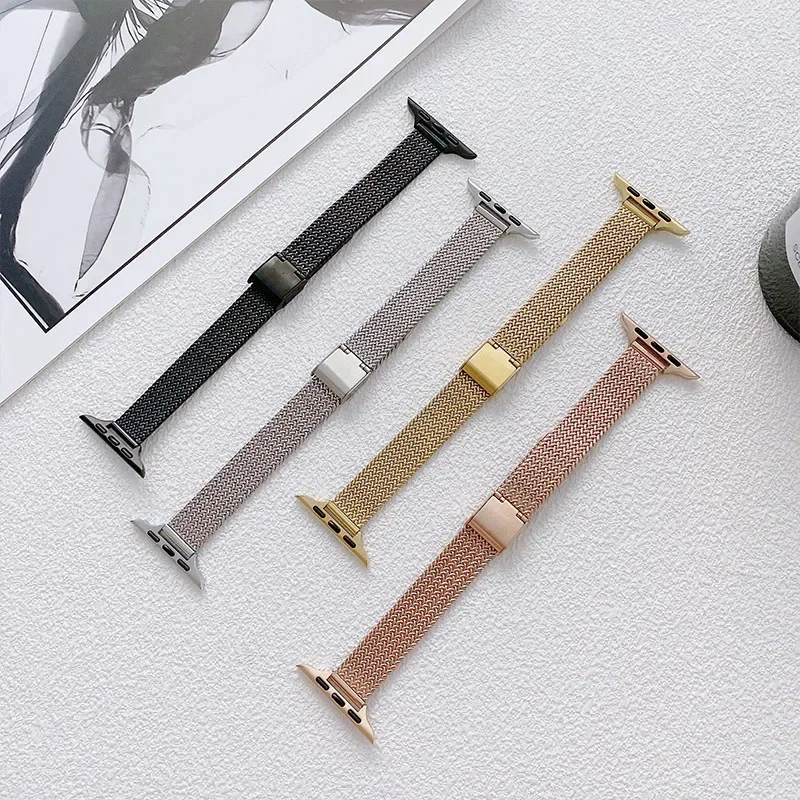 Elevate Your Style: Premium Stainless Steel Milanese Bracelet Strap