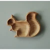 Snack Tray Wooden Craftwork Squirrel Snack Tray Household Supplies Snack Nut Tray 2