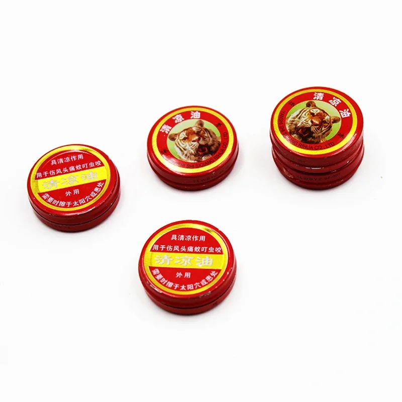 Tiger Balm Summer Cooling Oil 5/10/20pcs Refresh Brain Drive Out Mosquito Eliminate Bad Smell Treat Headache Chinese God Q31C