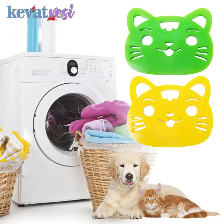 Pet Hair Remover Reusable Cleaning Laundry Catcher Pet Hair Catcher Cat Dog  Fur Lint Remover Dryer Washing Machine Accessories