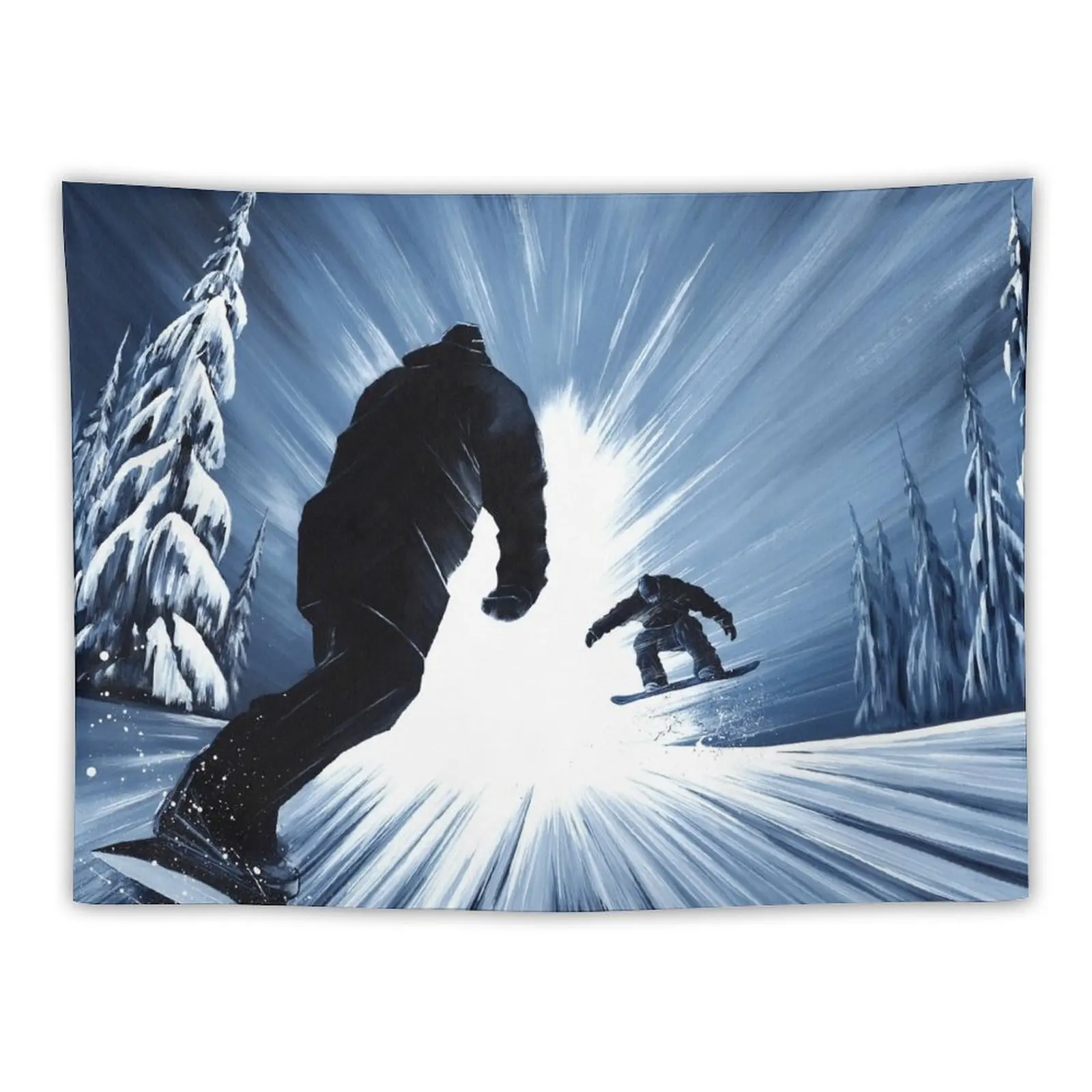 

Snowboarding Friends II Tapestry Room Decorations Bedrooms Decorations Art Mural Wall Decoration Items Tapestry