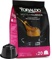 КОФЕ TORALDO |   Совместимые капсулы с Dolce Gusto (100 шт., классическая смесь)