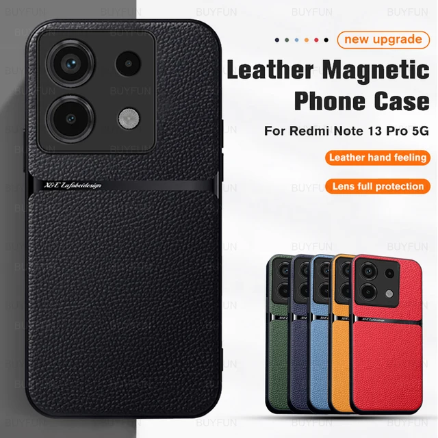 샤오미 Redmi 노트 시리즈를 위한 스타일리시하고 보호적인 가죽 마그네틱 케이스 샤오미 Redmi 노트 시리즈를 위한 스타일리시하고 보호적인 가죽 마그네틱 케이스