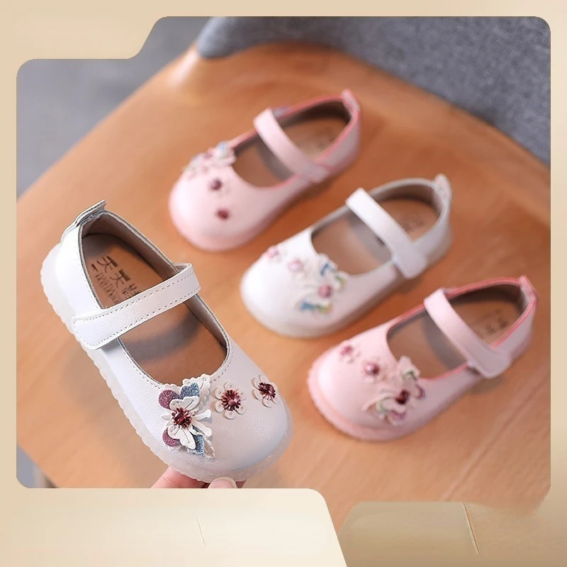 

Zapatos Niña Soft Sole Girl Shoe Autumn New Cute Princess Shoe Fashion Leather Shoe Mary Jane Shoe Single Shoes Kid Shoes Lolita