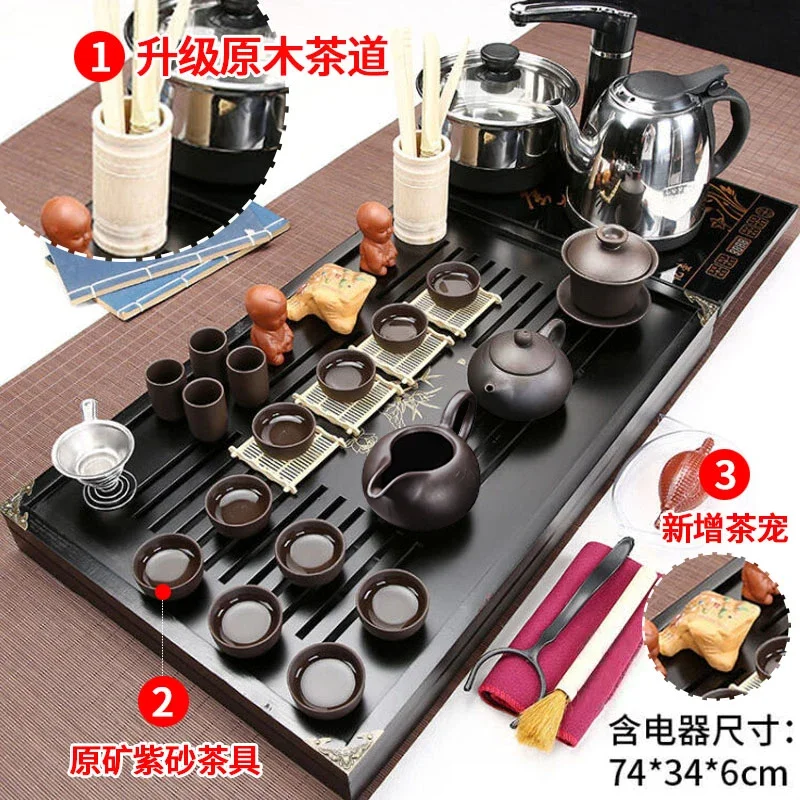 Chinese Ceramic Tea Set Complete Infuser Gift Luxury Afternoon Teapot And Cup Set Tray Ceremony Taza De Te Coffeeware Teaware