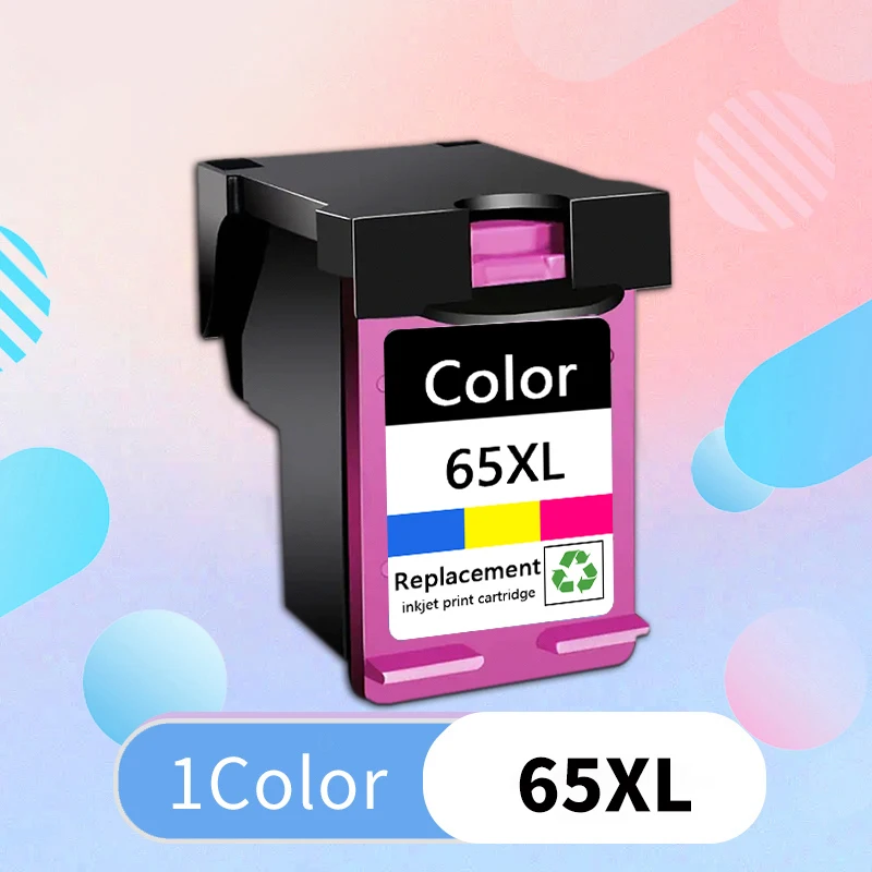 Description Picture 5 of item65XL Remanufactured for HP 65 65 XL Refilled Ink Cartridge for HP Deskjet 3700 series 3720 3721 3722 3723 3724 3730 3732 Printer