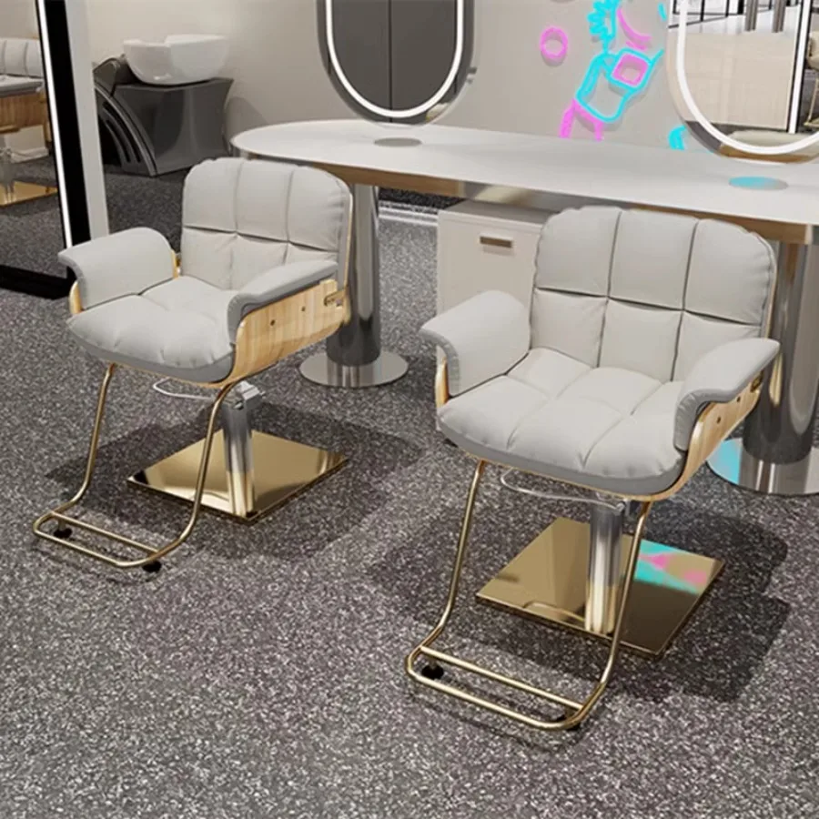 

Hydrolic Barber Chair Gold Luxury Gray Tool Mobile Barber Chair Portable Massage Professional Seat Makeup Artist Stuhl Furniture