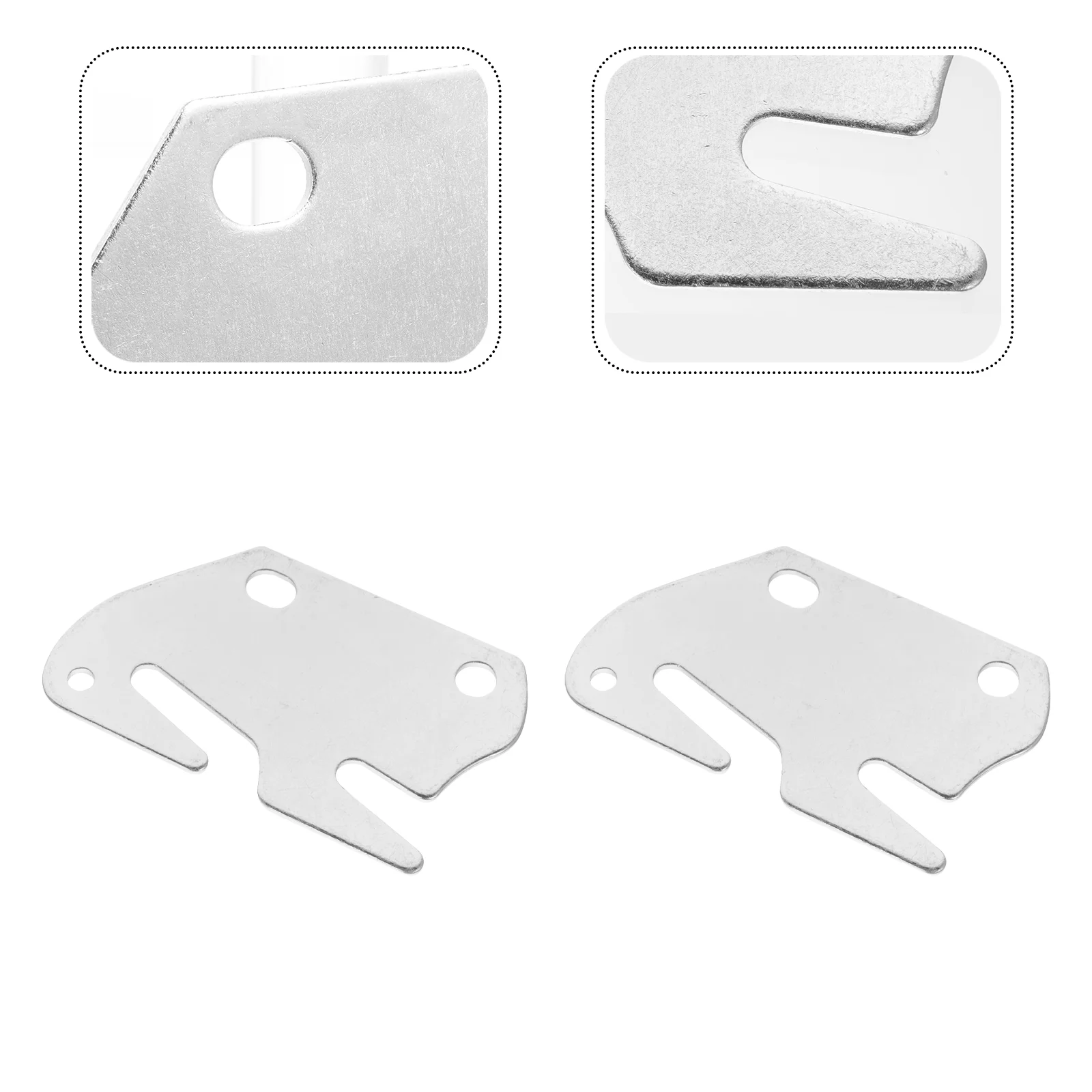 

2 Pcs Furniture Connector Bed Frames Rail Hook Plate Bracket Headboard Iron Fittings Miss Wood Hinge