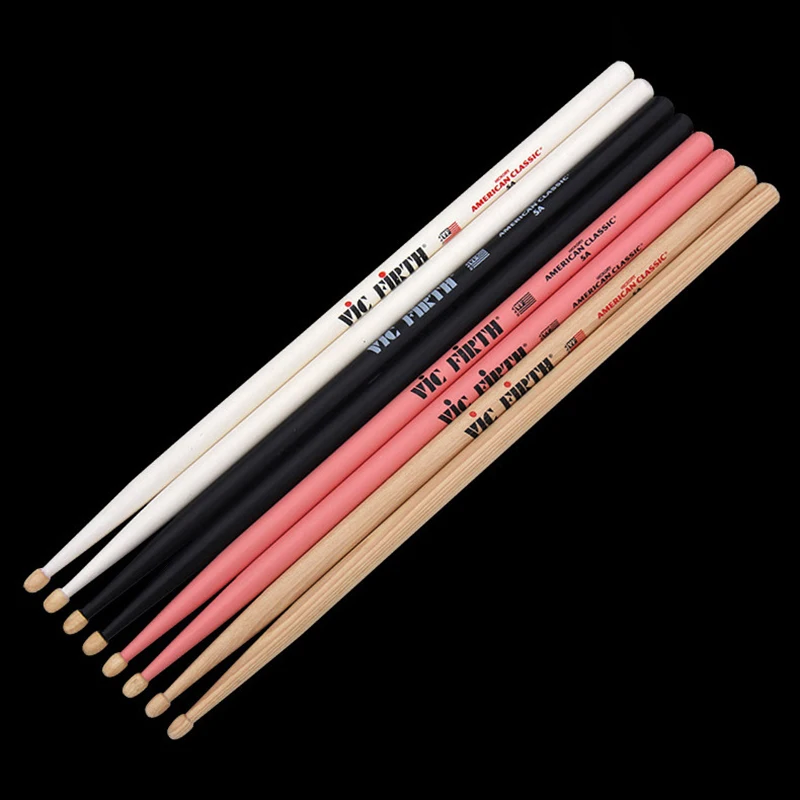 1Pair Moderate Hardness Sticks 5A Wood Tip Consistent Weight And Pitch American Style Drumsticks drum sticks
