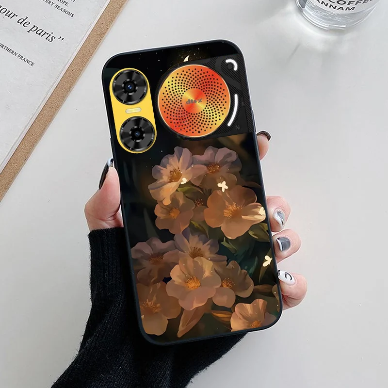 Fashionable Soft Silicone Back Case - Cute Design