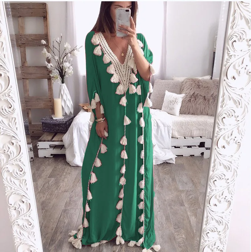 Fashion-Casual-V-Neck-Robe-Tassel-Solid-Color-Sequin-Slim-Dress-Women-Muslim-Clothing-Evening-Daily.jpg