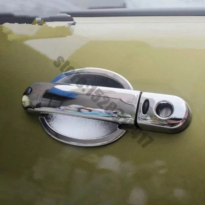 

For Nissan Note E11 2005-2012 Nissan March / Micra K12 2003-2010 Chrome Car Door Handle Covers Accessories Trim Car Styling