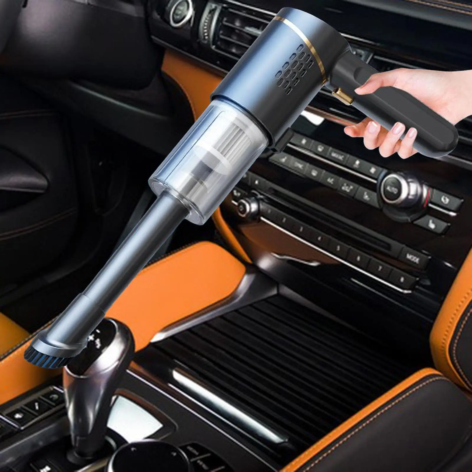 Mini Vacuum, Cordless Car Vacuum Cleaner, Lightweight Hand Vacuum Cleaner Duster