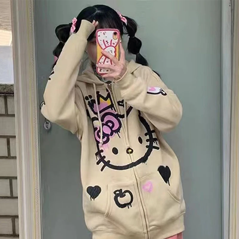 Hello Kitty & Friends Oversized Puffer Jacket