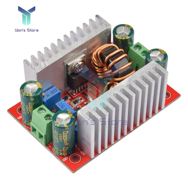 Modulo Senza Marca Modulo Step-down Regolabile 5A CC/CV - Con Voltmetro E Amperometro Per Ricarica Precisa Modulo Buck Converter - Foto 7