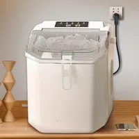 15KG Ice Machine Portable Electric Ice Maker Machine Mini Countertop Ice Cube Maker Appliance Home Commercial Ice Ball Maker 1