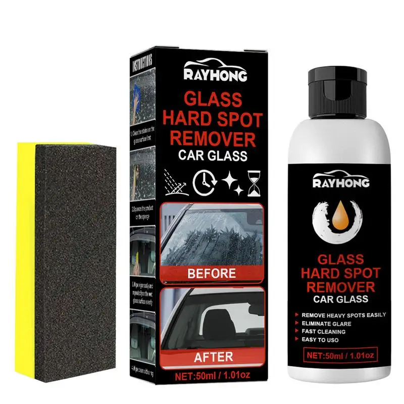 

Hard Water Spot Remover For Car Glass Ceramic Coating For Cars 50ML Auto Detailing Kit Paint Protection For Vehicle Scratch