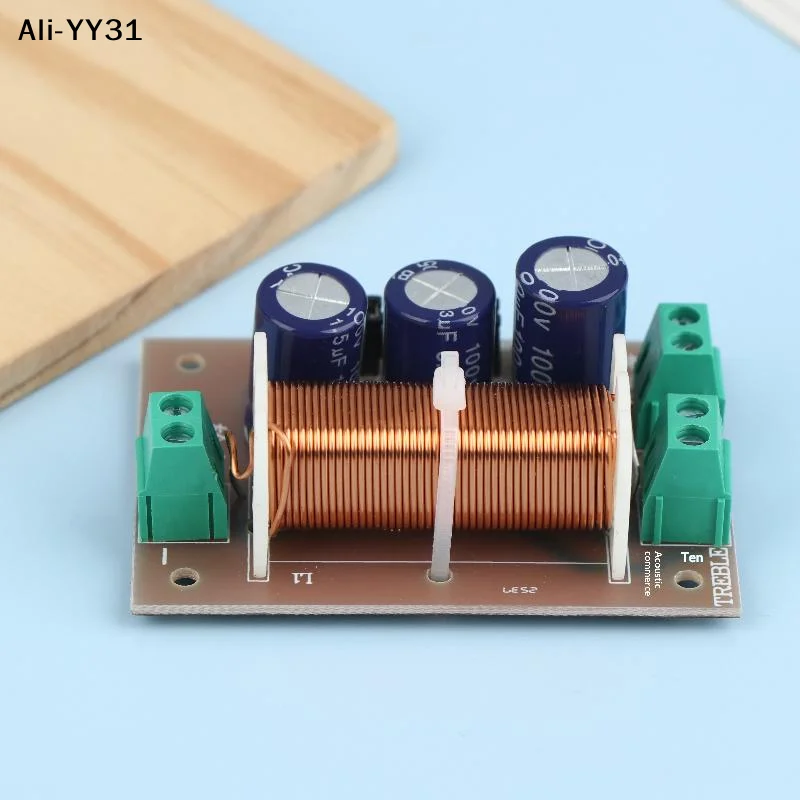 【A31】】400W 오디오 스피커 주파수 분배기 2채널 크로스오버 필터 모듈 조정 가능한 풀 레인지 고음 저음 용접 무료