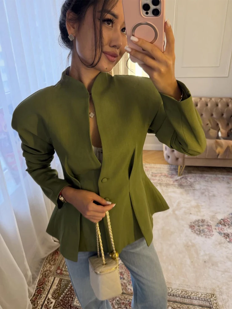 ตัวเลือกสินค้า เสื้อคลุมผูกเชือกเอว หรูหรา ใส่ทำงาน