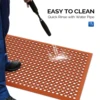 Rubber Red 61*91.4*1.2cm Rubber Floor Mat 2