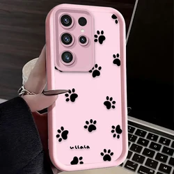 Adorable Black Line Pet - Themed Phone Case - Galaxy S23 Ultra (8)