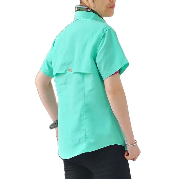 Women Outdoor Shirts Hiking Fishing Shirts UPF30+ Breathable Wicking Sports Fast Dry Fishing Clothes USA Size S-XXL