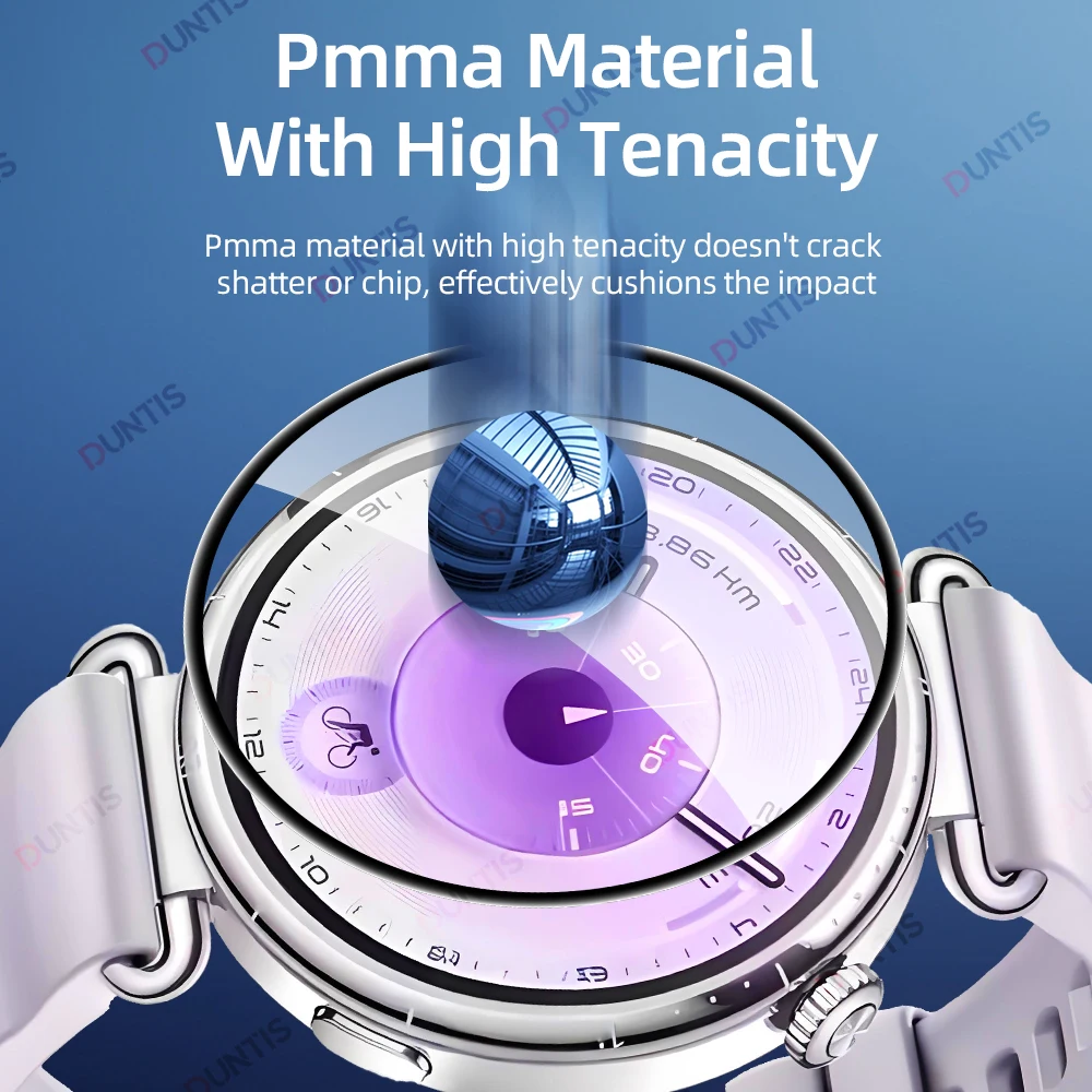 Ultra-HD 3D Curved Screen Protector for Smartwatch - Full Coverage Protective Film Accessories