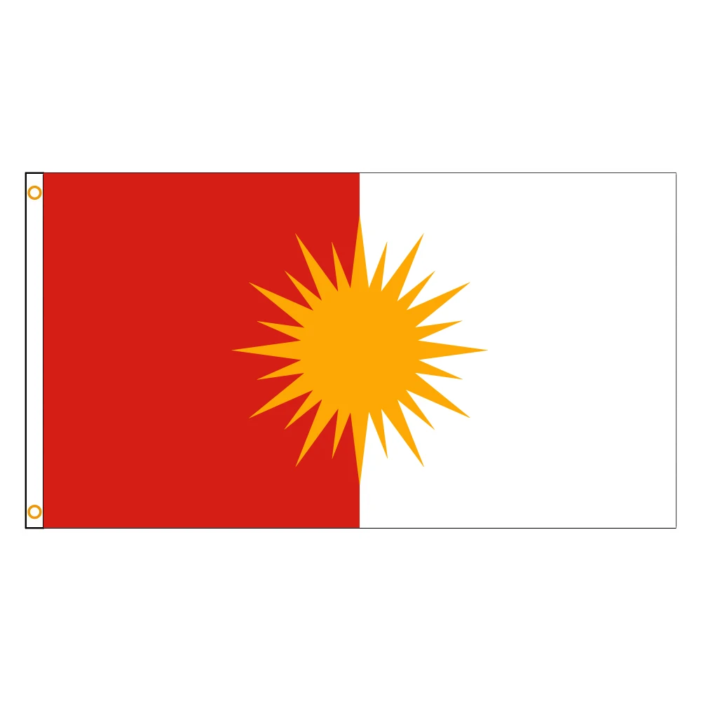 Флаг Nlbflag 90x150 см флаг HPS Yezidi яркий Tausi Melek Ezdi Ezdixan | Дом и сад