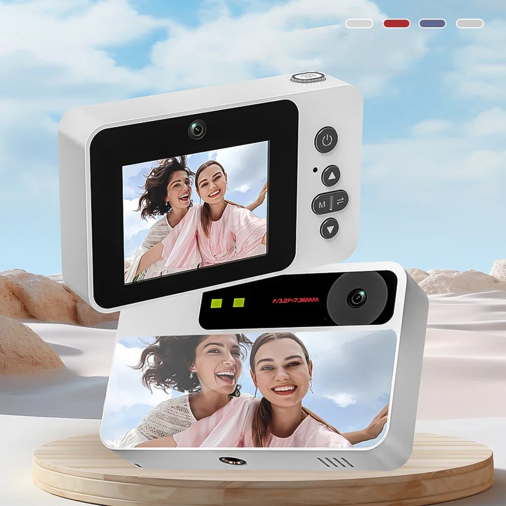 Compact Digital Camera with 8X Zoom for Students and Travelers