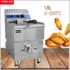 XEOLEO 18L Gas Commercial Oil Fryer Single Tank Large-capacity Fried Machine Chicken Wings Fast-Heating Snack Deep Fryer 1