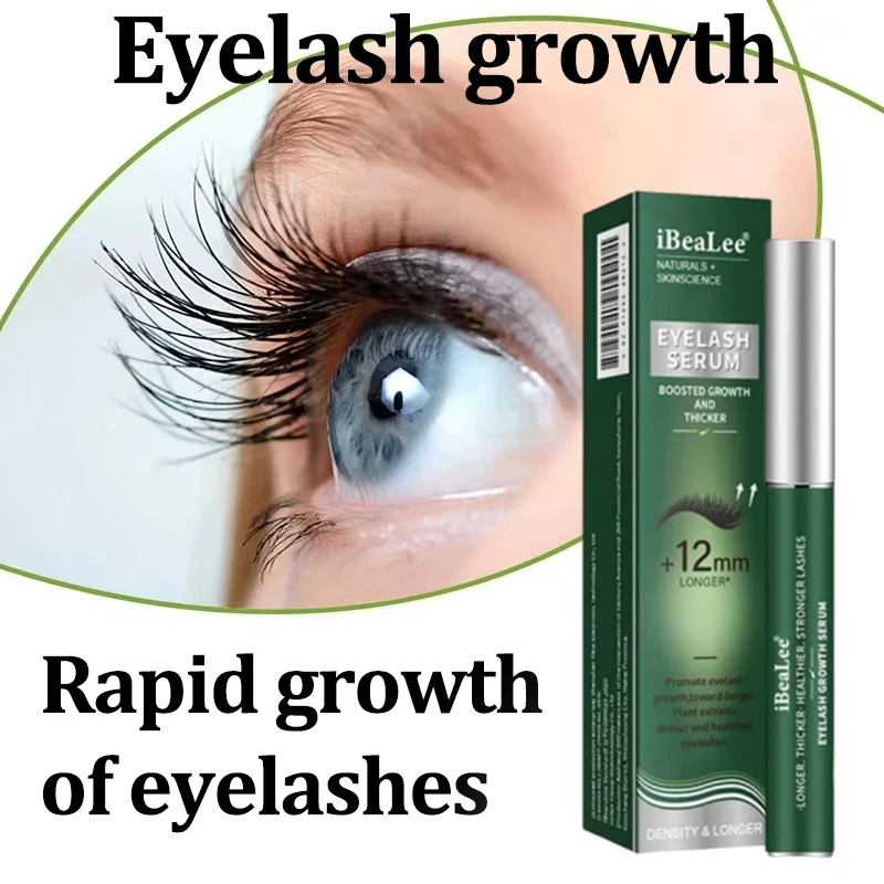 7 Days Eyelash Fast Growth extension Essence Liquid Natural Enhancement Nourishing Curls Thicker Lashes Hair Curly Care Serum