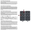 1-5PCS V2 PHOX2 PHOX4 Garage Remote Control 433MHz Rolling Code Compatible PHOENIX 4 TXC TRC 4 TSC4 HANDY 433.92MHz Controller 5