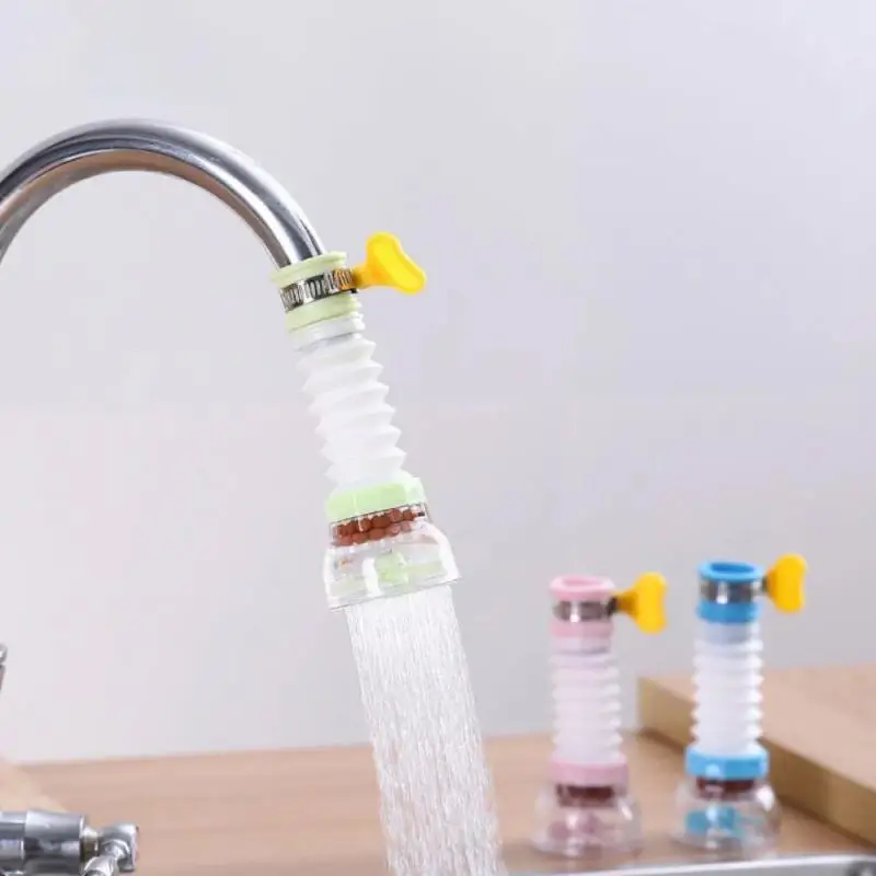 Kitchen Anti-Splashing Faucet Can Rotate Extend The Filter Home Universal Water Faucet Multifunction Wash Basin Shower Faucet