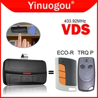 Clone VDS Remote Control VDS ECO-R / TRQ P Garage Door Remote Control 433.92MHz Garage Door Opener Handheld Wireless Transmitter 1