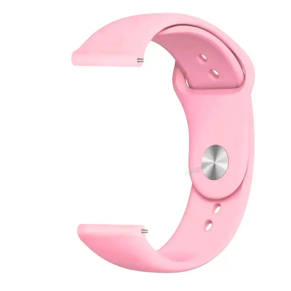 Versatile Silicone Watch Strap - Available in 18mm, 20mm, and 22mm Sizes