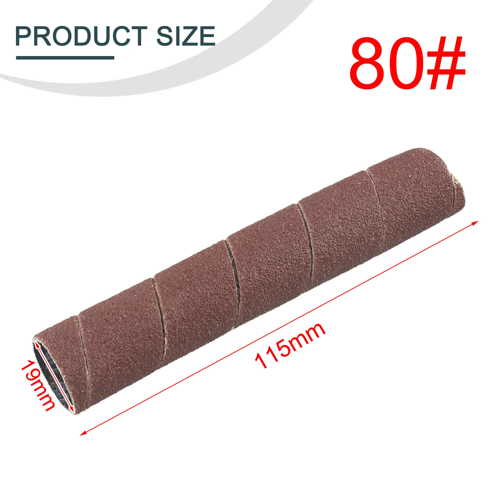 

Durable New Sanding Drum Polishing Wheel Sanding Paper Spindle Sander Sleeves 150# Wood 19mm 240# Mixed Vibrating