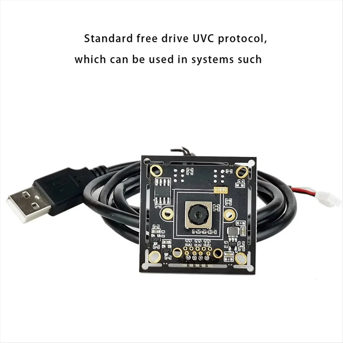 T96C 8MP IMX179 센서 자동 초점 카메라(USB2.0 지원) UVC OTG 플러그 앤 플레이 100도 왜곡 없는 렌즈 4K 웹캠
